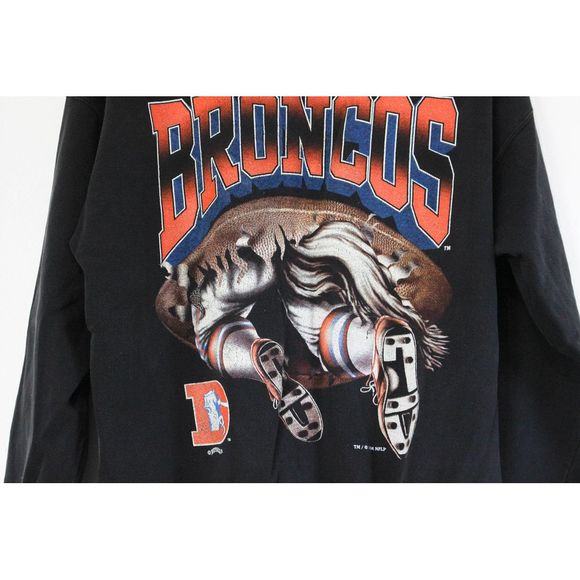 Vintage Denver Broncos Football NFL Sweatshirt - Picture 6 of 6